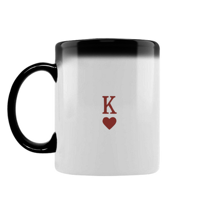 Zaubertasse HOCKEY HERZKÖNIG