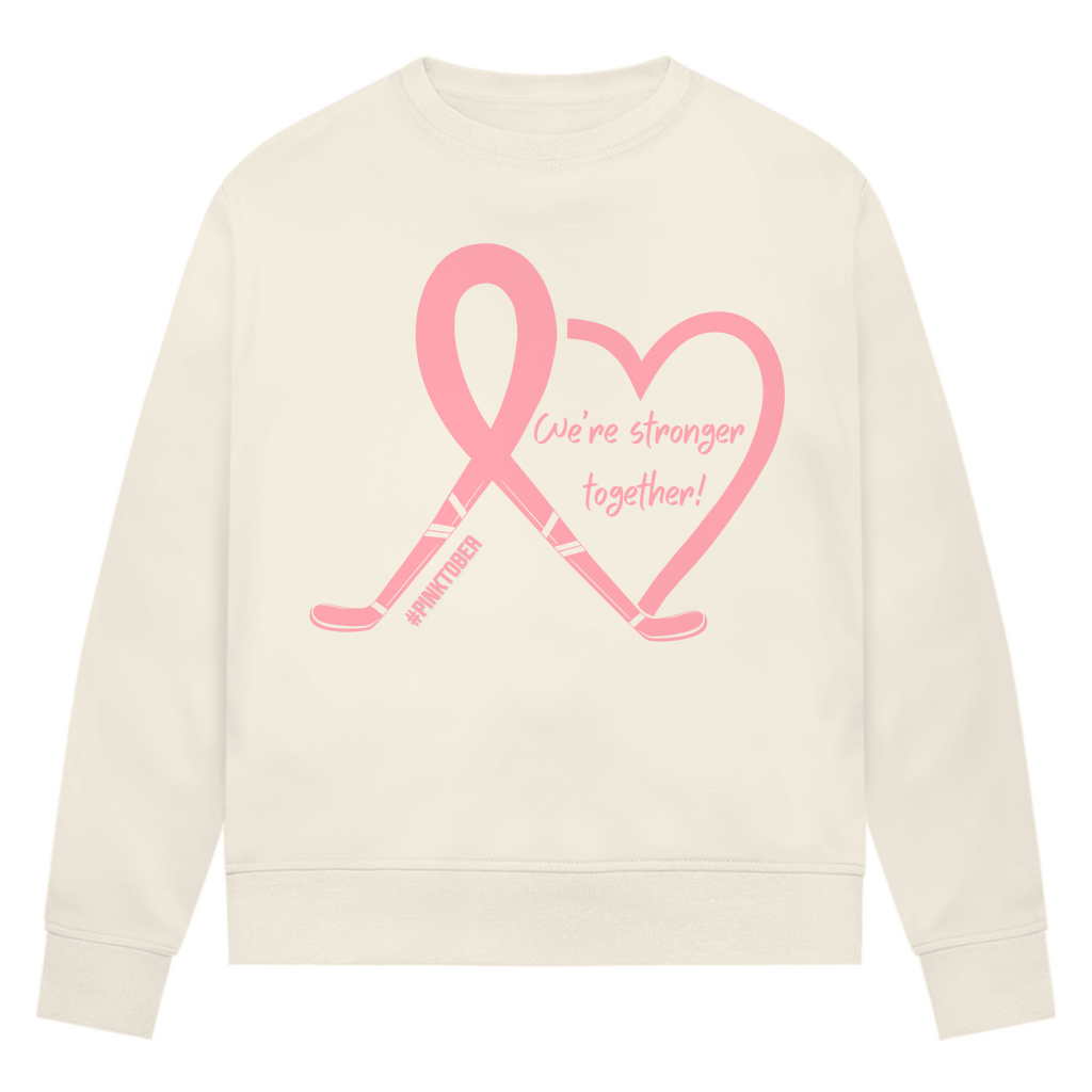 Ladies Sweatshirt PINKTOBER STRONGER TOGETHER