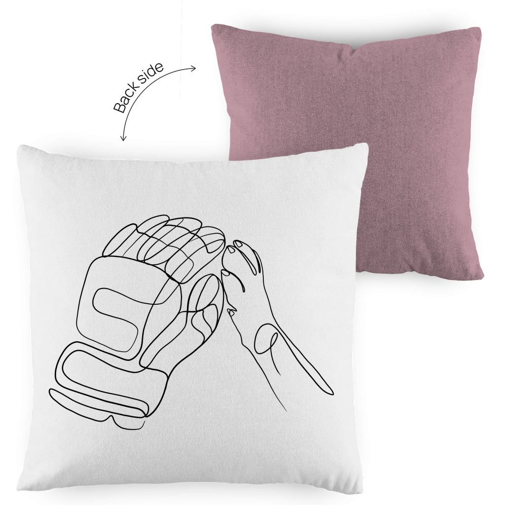 Kopfkissen zweifarbig HOCKEYBUNNY
