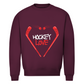 Unisex Sweatshirt HOCKEYLOVE STICKHEART