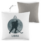 Kopfkissen zweifarbig STERNZEICHEN LIBRA / WAAGE