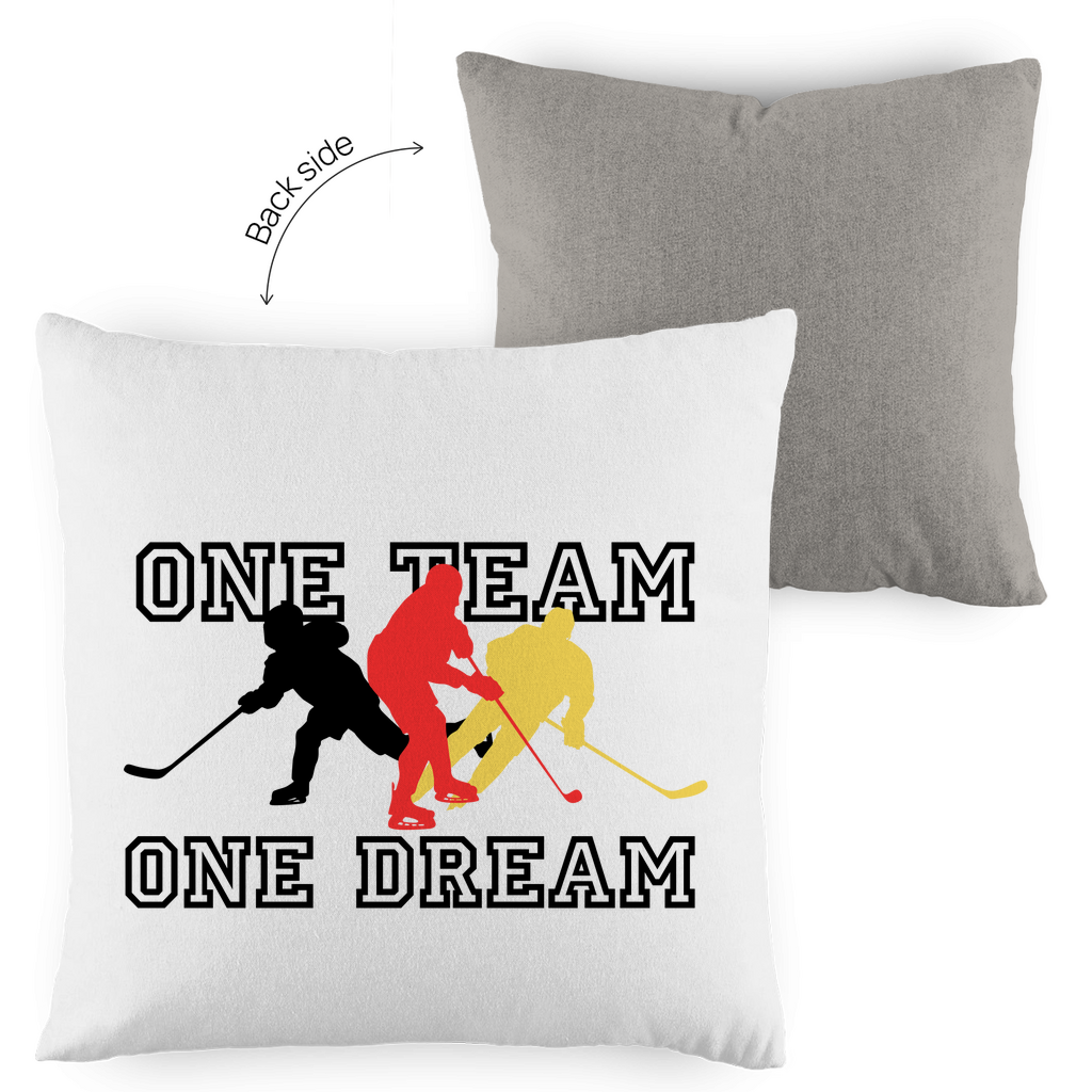 Kopfkissen zweifarbig ONE TEAM-ONE DREAM GER