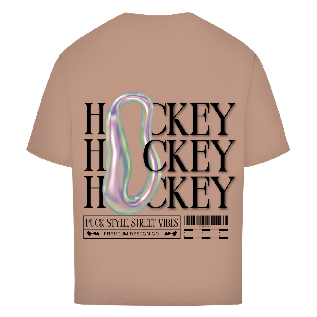 Oversize T-Shirt HOCKEY MODERN (back)