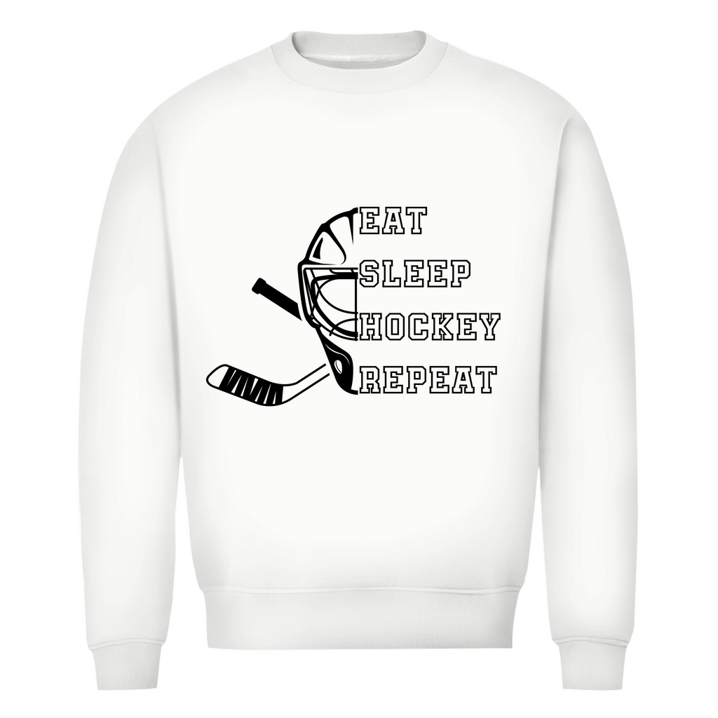 Unisex Sweatshirt EAT, SLEEP GOALIE