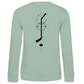 Ladies Sweatshirt HOCKEYSTICK MODERN (back)