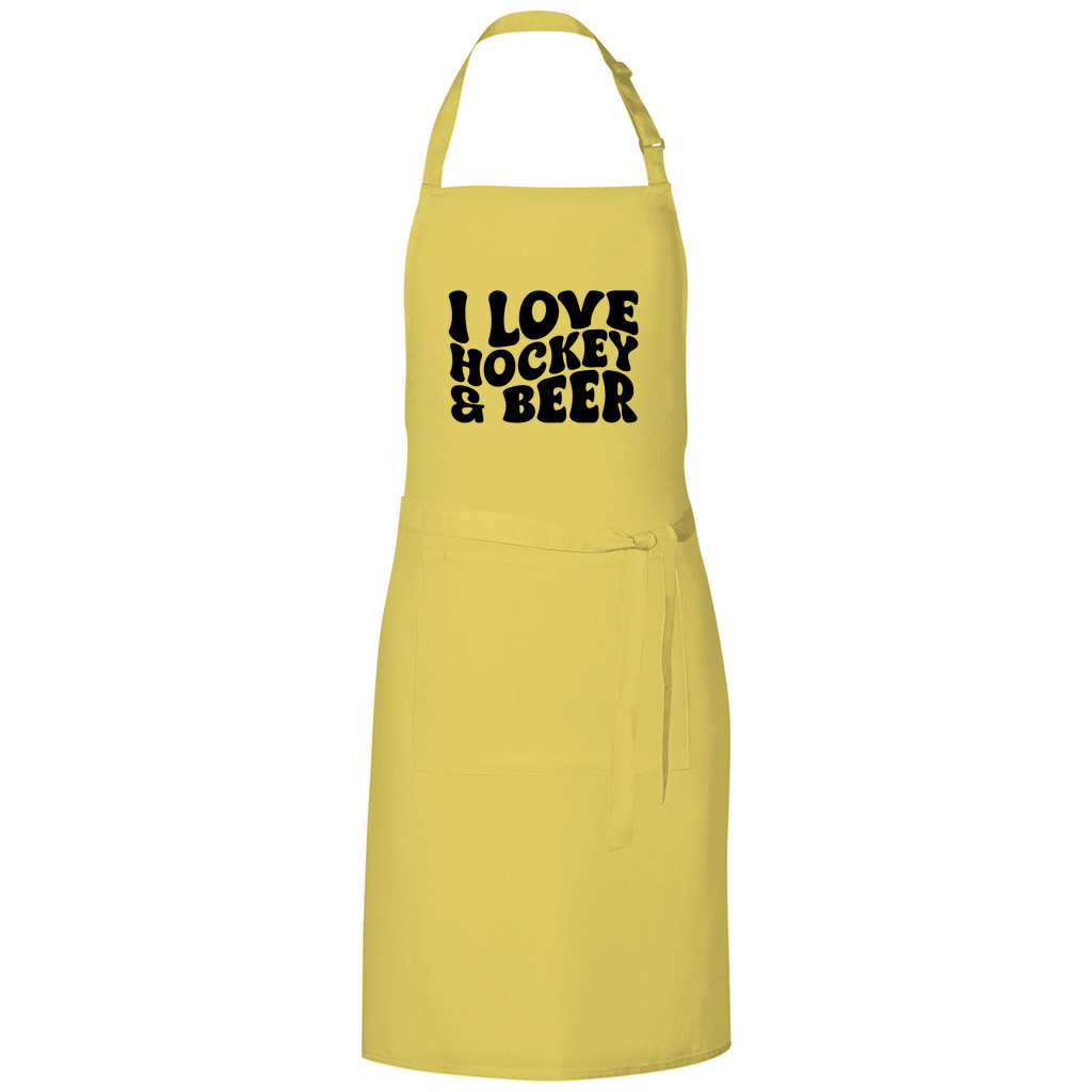 Grillschürze  I LOVE HOCKEY & BEER