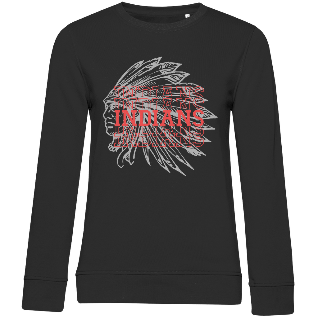 Ladies Sweatshirt INDIANS HEAD