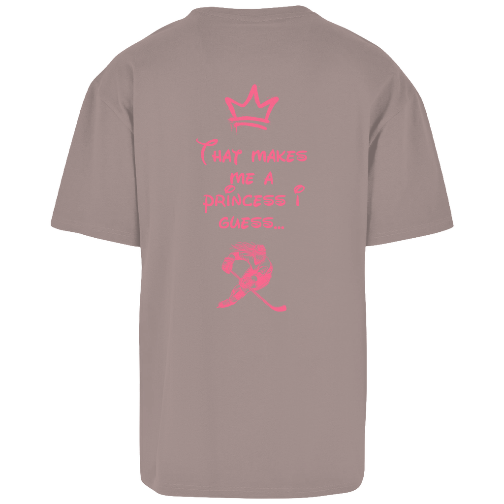 Oversize T-Shirt PRINCESS (front & back)