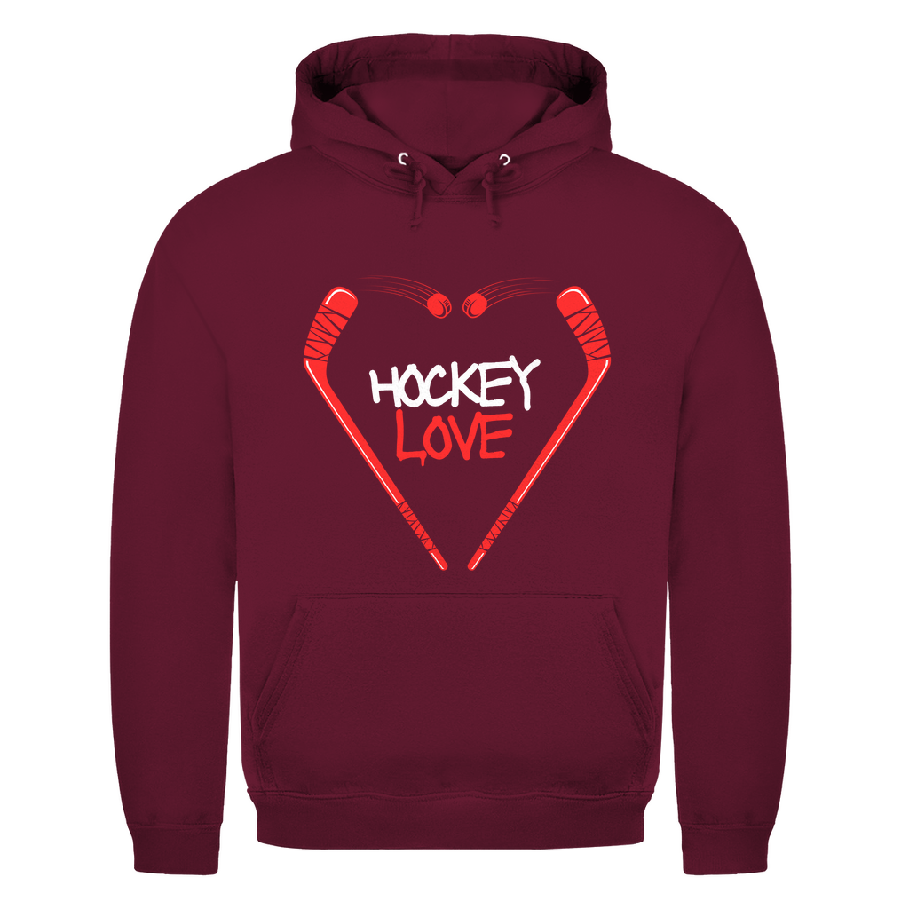 Unisex Hoodie HOCKEYLOVE STICKHEART