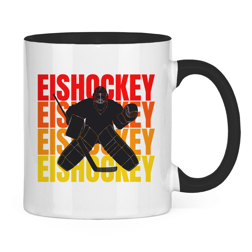 Tasse zweifarbig EISHOCKEY GOALIE