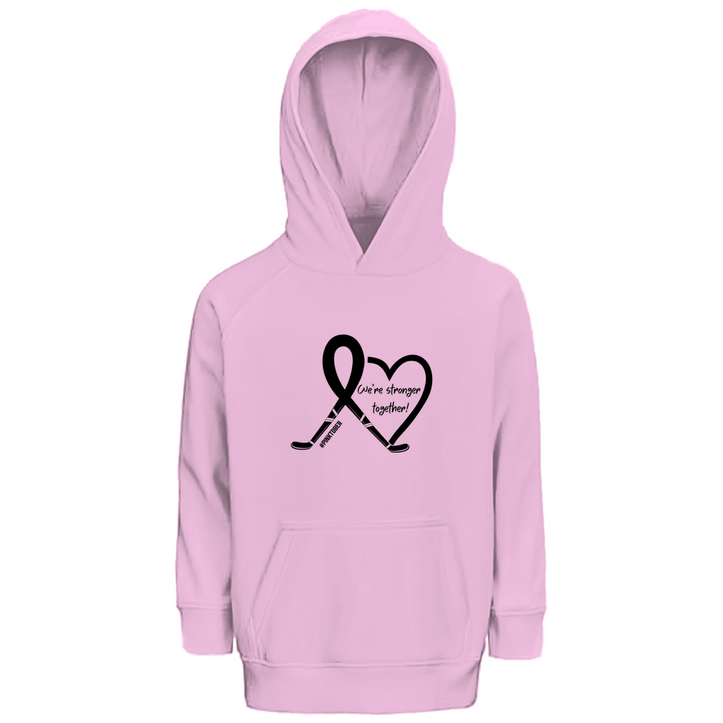 Kids Hoodie PINKTOBER STRONGER TOGETHER