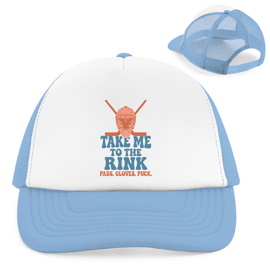 Retro Cap TAKE ME TO THE RINK GOALIE