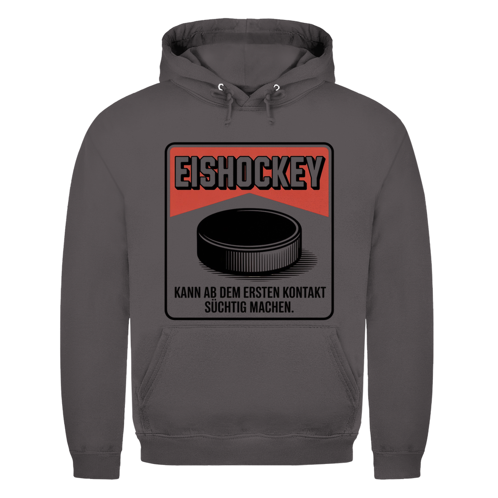 Unisex Hoodie EISHOCKEY ZIGARETTENSCHACHTEL
