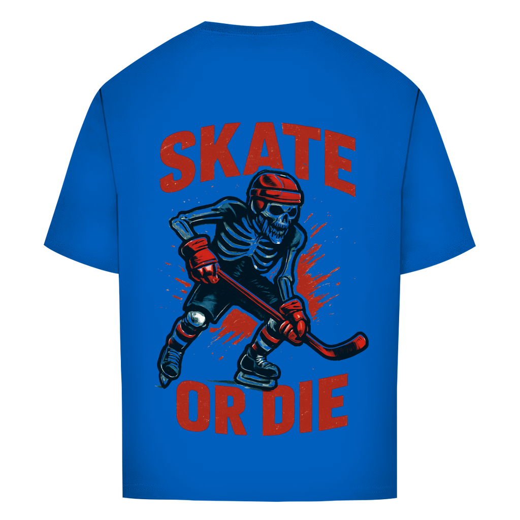 Oversize T-Shirt HALLOWEEN SKATE OR DIE (front&back)