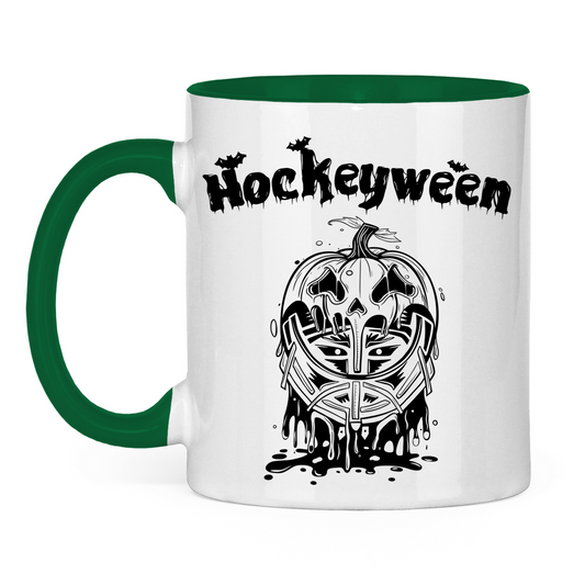 Tasse zweifarbig HOCKEYWEEN