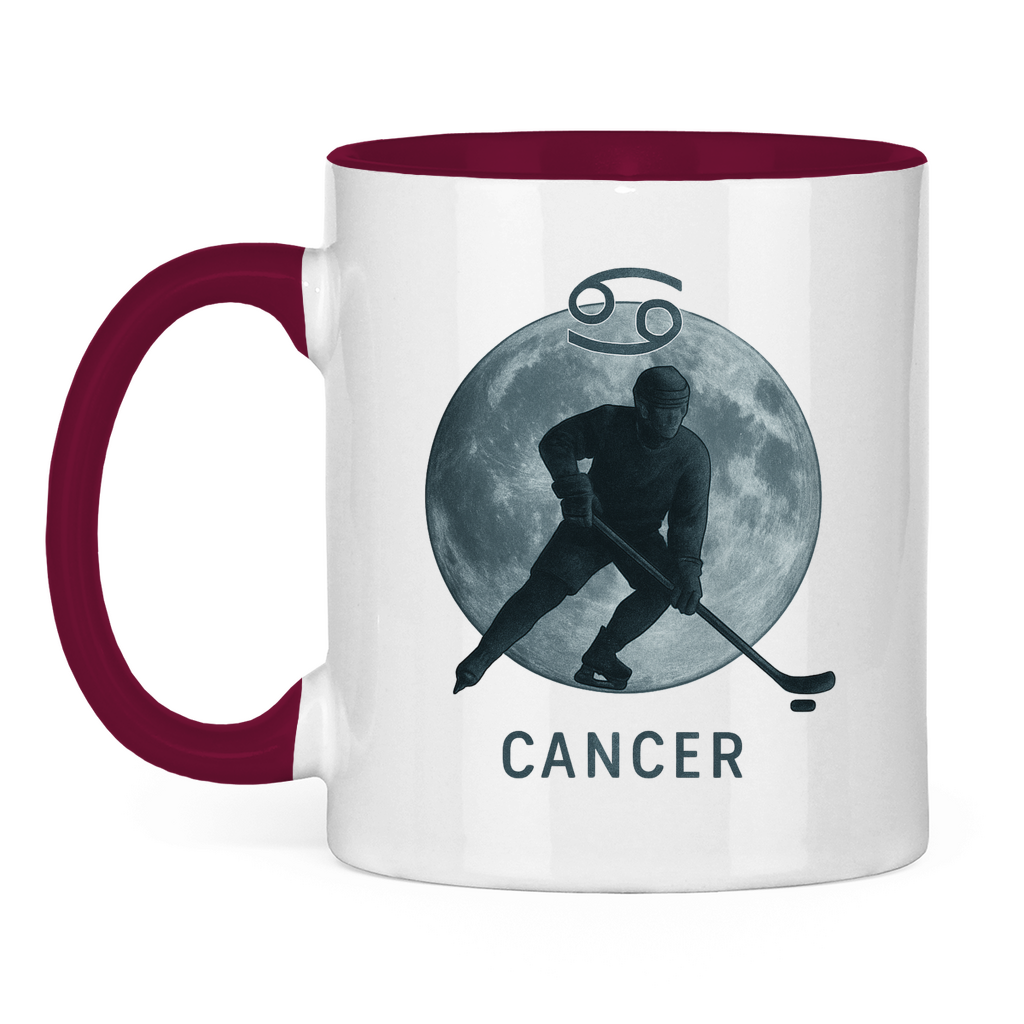 Tasse zweifarbig STERNZEICHEN CANCER / KREBS