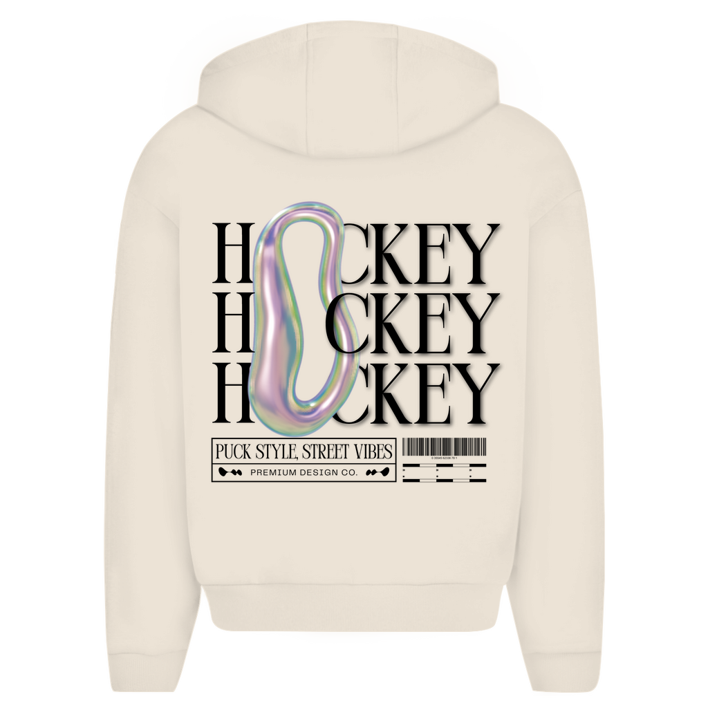 Oversize Zipper  HOCKEY MODERN (back)