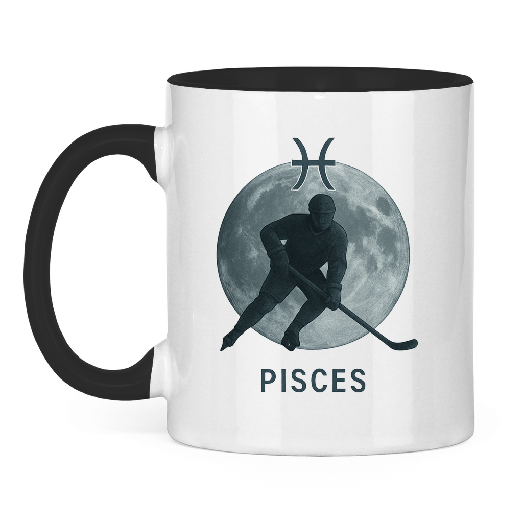Tasse zweifarbig STERNZEICHEN PISCES / FISCH