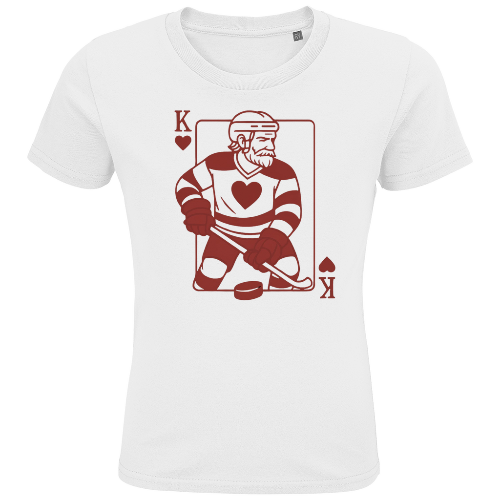 Kids T-Shirt HOCKEY HERZKÖNIG