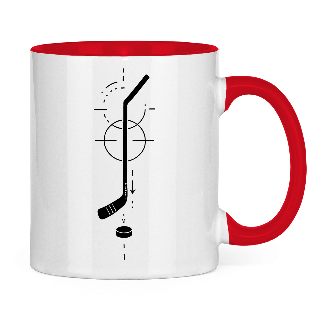 Tasse zweifarbig HOCKEYSTICK MODERN