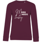 Ladies Sweatshirt MAMA NEEDS HOCKEY