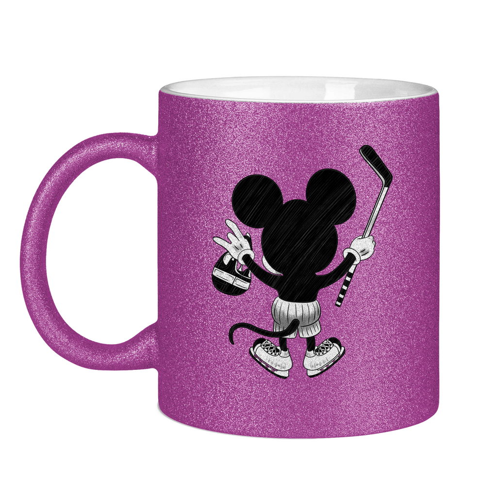 Glitzertasse HOCKEYMOUSE