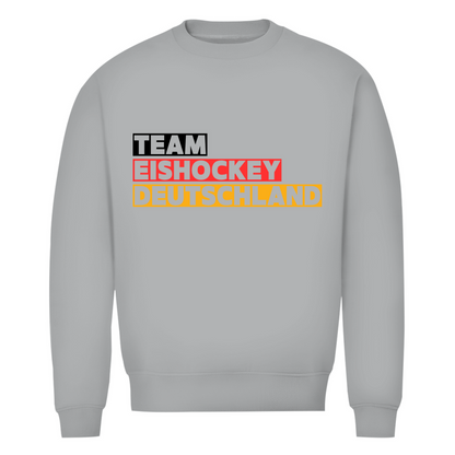 Unisex Sweatshirt TEAM EISHOCKEY DEUTSCHLAND