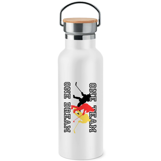 Edelstahl-Trinkflasche ONE TEAM-ONE DREAM GER