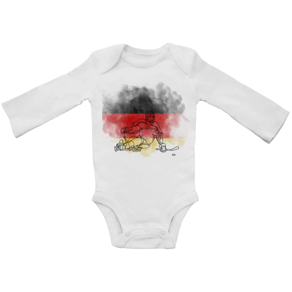 Babybody Langarm SLEDGE HOCKEY DEUTSCHLAND
