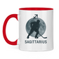 Tasse zweifarbig STERNZEICHEN SAGITTARIUS / SCHÜTZE
