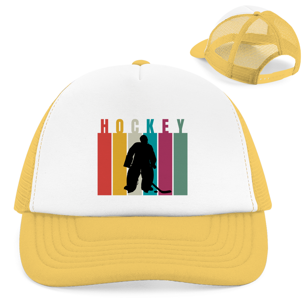 Retro Cap COLOURFUL HOCKEY GOALIE