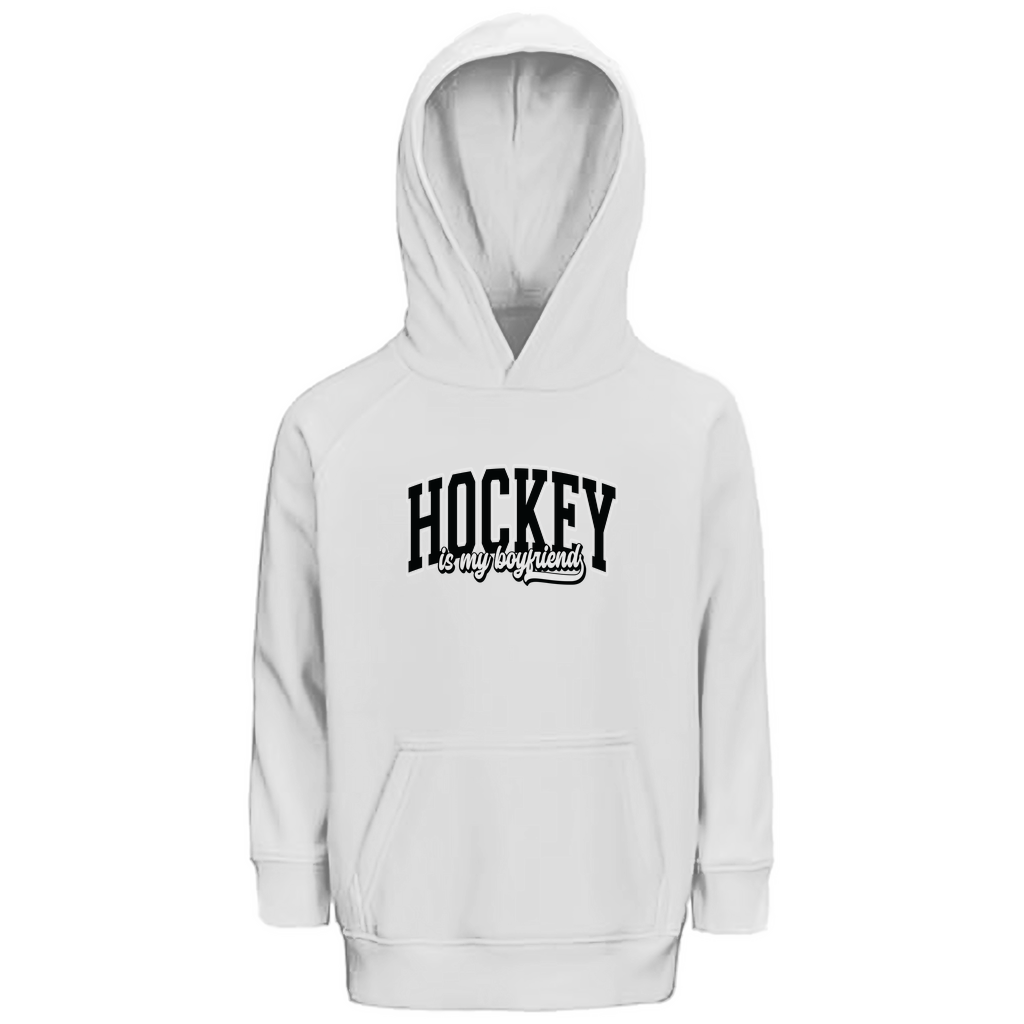 Kids Hoodie HOCKEY IS MY BOYFRIEND
