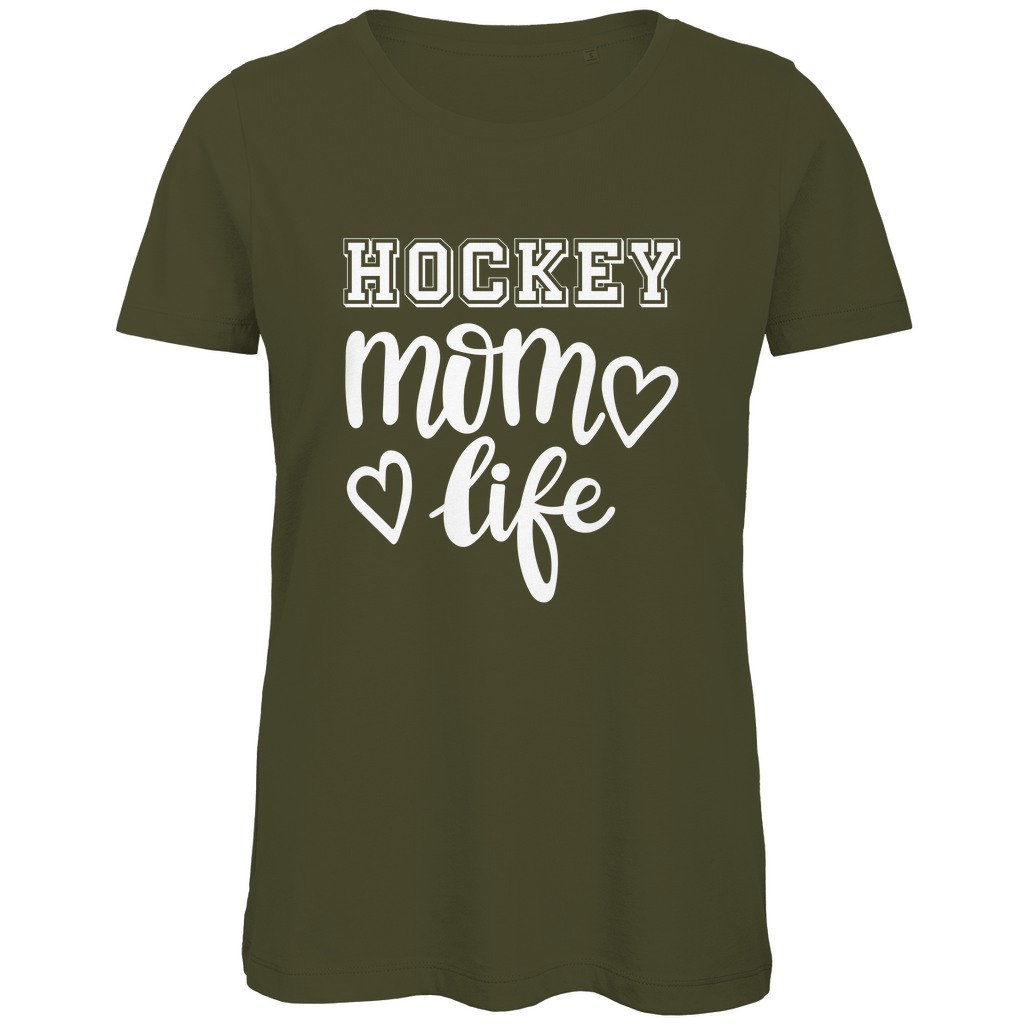 Ladies T-Shirt HOCKEY MOM LIFE