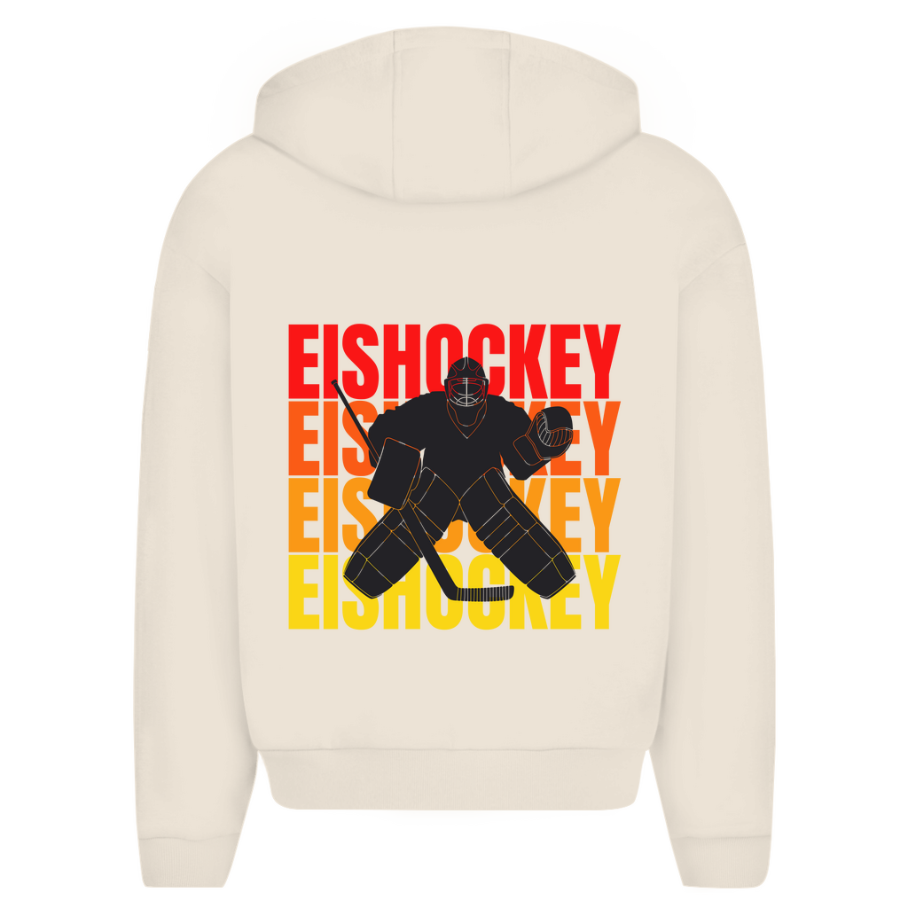 Oversize Zipper EISHOCKEY GOALIE (front&back)
