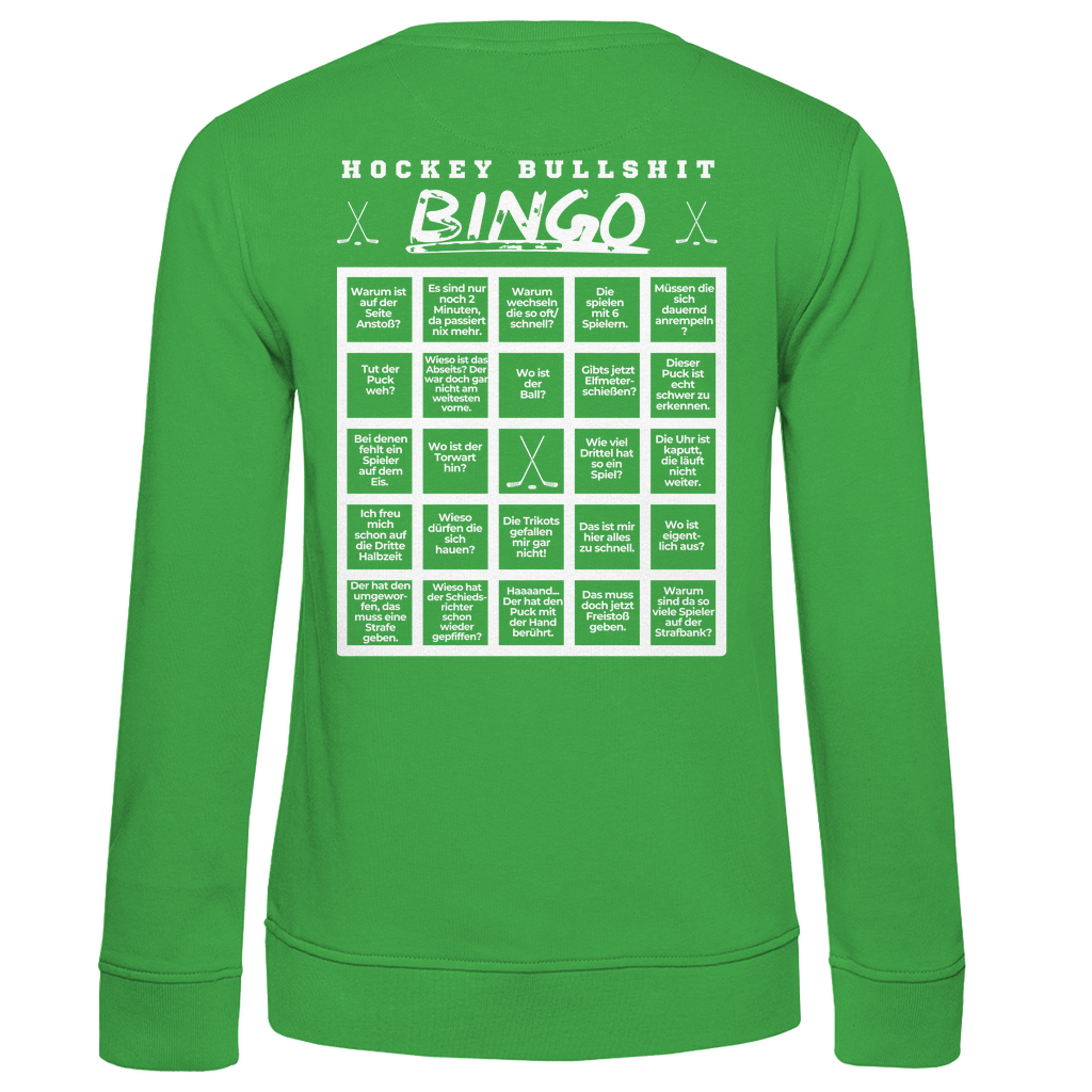 Ladies Sweatshirt BULLSHIT BINGO (back)