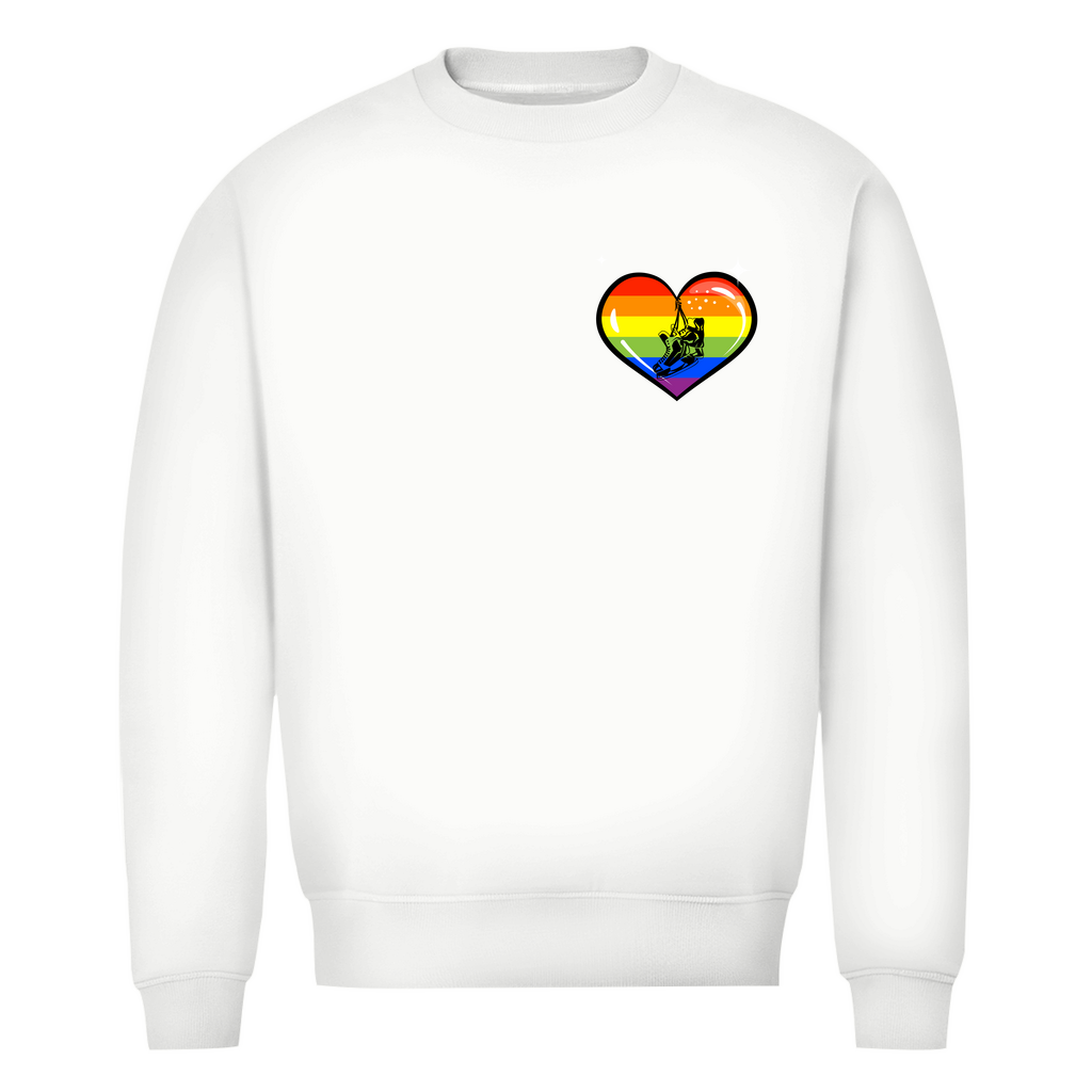 Unisex Sweatshirt RAINBOW SKATE HEART