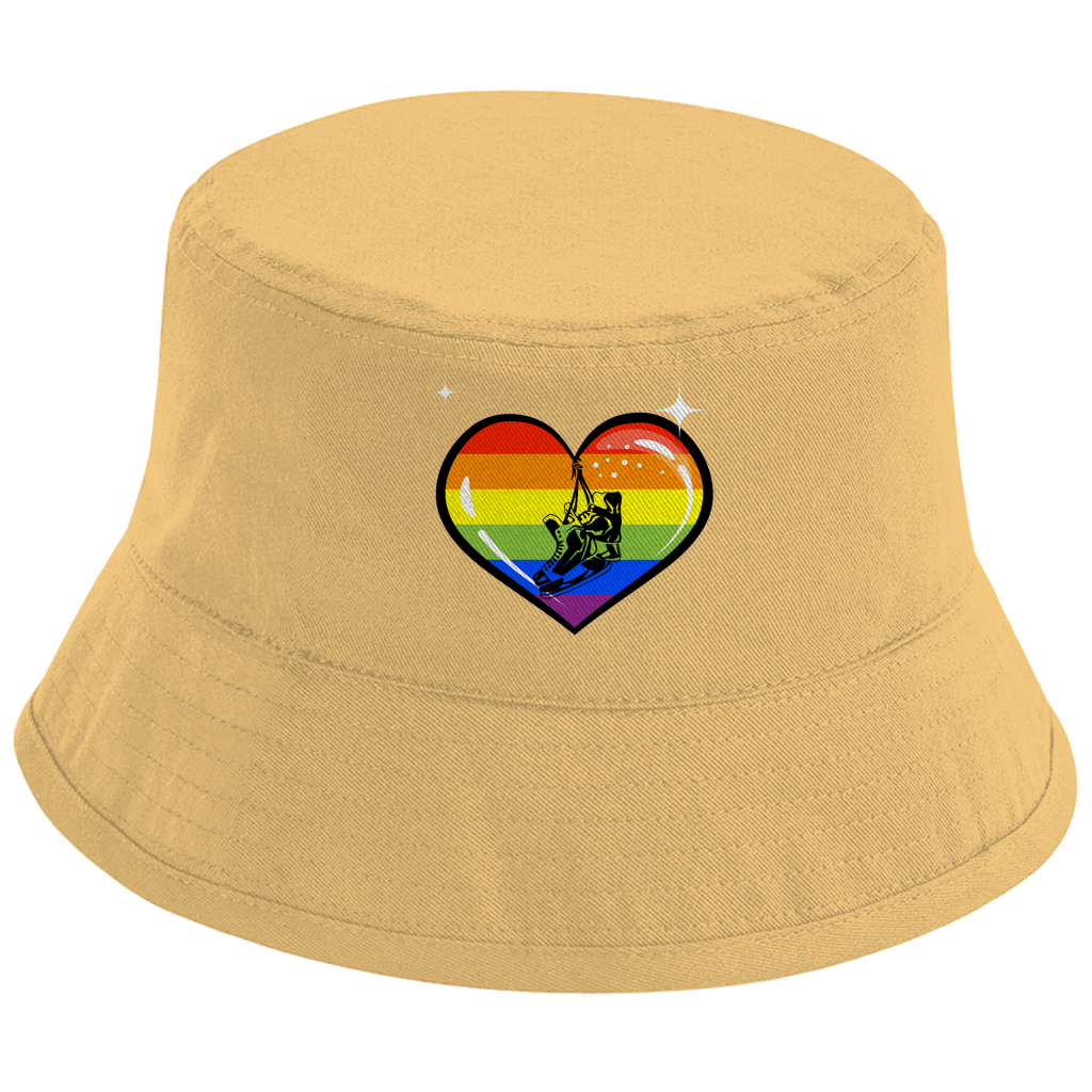 Bucket Hat RAINBOW SKATE HEART