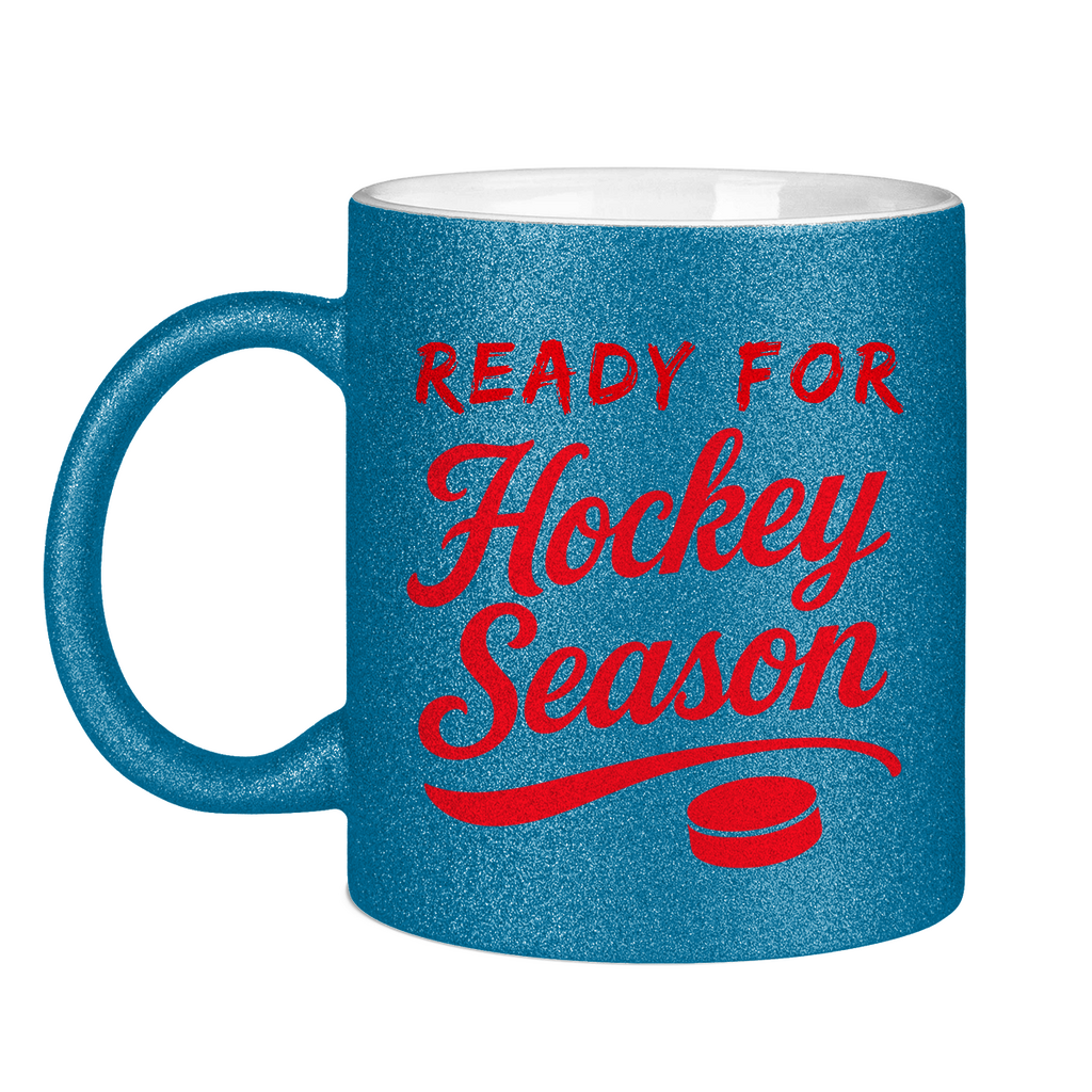 Glitzertasse READY FOR HOCKEY SEASON