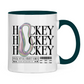Tasse zweifarbig HOCKEY MODERN