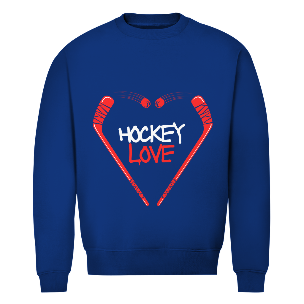 Unisex Sweatshirt HOCKEYLOVE STICKHEART