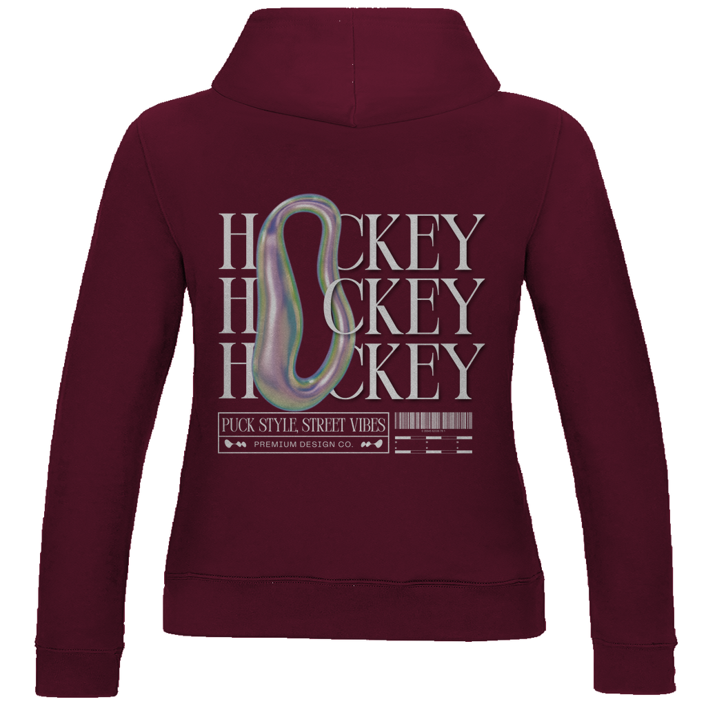 Ladies Hoodie HOCKEY MODERN (back)
