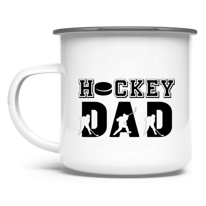 Emaille Tasse HOCKEYDAD SPIELER