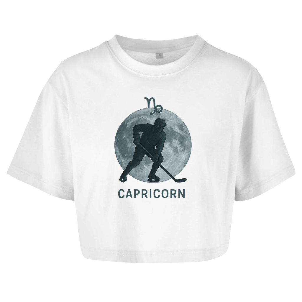 Ladies Crop Top STERNZEICHEN CAPRICORN / STEINBOCK