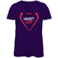 Ladies T-Shirt HOCKEYLOVE STICKHEART