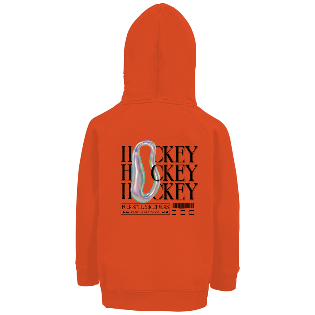 Kids Hoodie  HOCKEY MODERN (back)