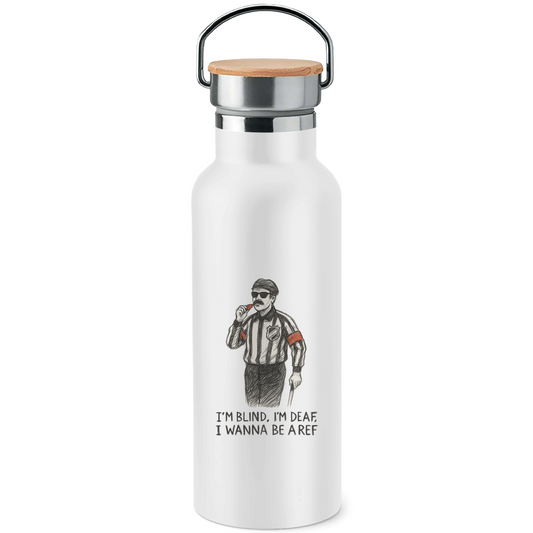 Edelstahl-Trinkflasche WANNA BE A REF
