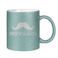 Glitzertasse MOVEMBER