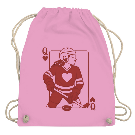 Turnbeutel HOCKEY HERZKÖNIGIN