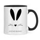 Tasse zweifarbig HOCKEYBUNNY