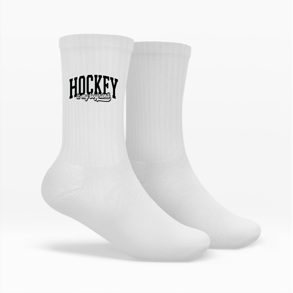 Socken HOCKEY IS MY BOYFRIEND